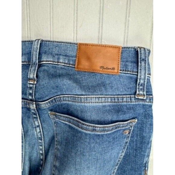 Madewell Size 25 Womens Jeans Cali Demi Boot Mid Rise Stretch Med Wash - Picture 6 of 6